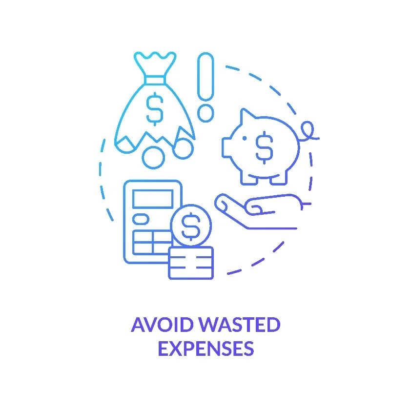 Graphic illustration for Curbing Wasteful Spending