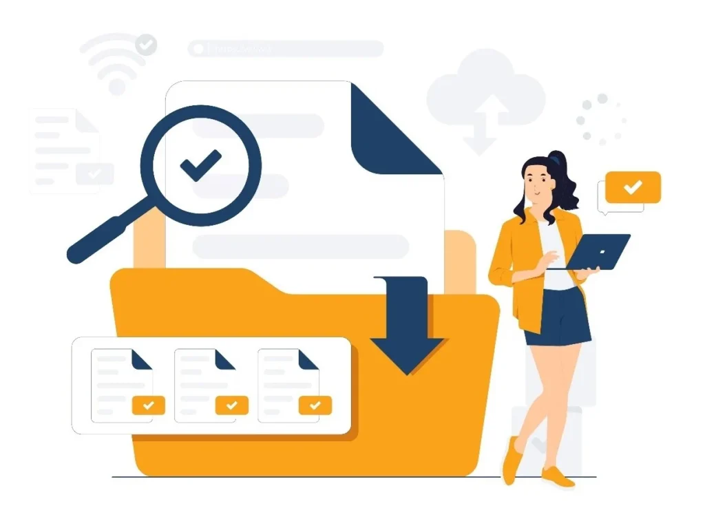 Graphic illustration for Information Retrieval